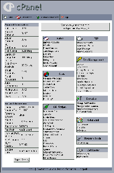 View cPanel